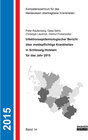 Buchcover Infektionsepidemiologischer Bericht über meldepflichtige Krankheiten in Schleswig-Holstein für das Jahr 2015