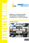 Buchcover Methode zur Anpassung textiler Tribosysteme am Beispiel der Verarbeitung von Hochmodulfasern