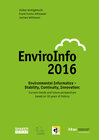Buchcover Environmental Informatics – Stability, Continuity, Innovation
