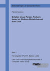 Buchcover Detailed Visual Person Analysis based on Attribute Models learned from Data