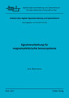 Buchcover Signalverarbeitung für magnetoelektrische Sensorsysteme
