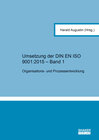 Buchcover Umsetzung der DIN EN ISO 9001:2015 – Band 1