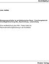 Buchcover Bewegungsverhalten im architektonischen Raum - Forschungsbericht Grundlagenforschung 002_Raumrichtung - Leserichtung