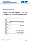 Buchcover Der Modulare Hochfrequenz Umrichter – Regelung und redundanter Betrieb –