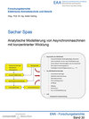 Buchcover Analytische Modellierung von Asynchronmaschinen mit konzentrierter Wicklung