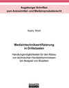 Buchcover Medizintechnikzertifizierung in Drittstaaten