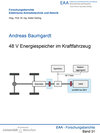 Buchcover 48 V Energiespeicher im Kraftfahrzeug