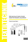 Buchcover Melt spinning of carbon dioxide based thermoplastic polyurethane