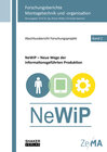 Buchcover NeWiP – Neue Wege der informationsgeführten Produktion