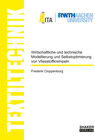 Buchcover Wirtschaftliche und technische Modellierung und Selbstoptimierung von Vliesstoffkrempeln