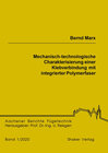 Buchcover Mechanisch-technologische Charakterisierung einer Klebverbindung mit integrierter Polymerfaser