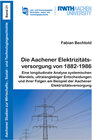 Buchcover Die Aachener Elektrizitätsversorgung von 1882-1986