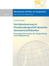 Buchcover Vertriebssteuerung im Privatkundengeschäft deutscher Genossenschaftsbanken