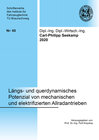 Buchcover Längs- und querdynamisches Potenzial von mechanischen und elektrifizierten Allradantrieben