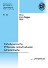 Buchcover Fahrdynamische Potentiale radindividueller Allradantriebe