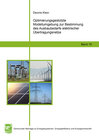 Buchcover Optimierungsgestützte Modellumgebung zur Bestimmung des Ausbaubedarfs elektrischer Übertragungsnetze