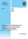 Buchcover Systematische Synthese und Bewertung der Mehrwellen- und Planetengetriebe