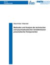 Buchcover Methoden und Analyse der technischen und psychoakustischen Schallemission pneumatischer Komponenten