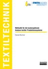 Buchcover Methodik für die kostenoptimale Analyse textiler Produktionssysteme