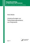 Buchcover Untersuchungen zur Teilentladungsresistenz von Polymeren