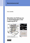 Buchcover Simulation der Reifung von γ″-Ausscheidungen in der Legierung IN718