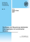 Buchcover Synthese und Bewertung dedizierter Hybridgetriebe mit kombinierter Struktur