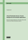 Buchcover Virtual Stochastic Sensors: Formal Background and Example Applications