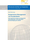 Buchcover Kooperatives Management von Kundendaten