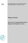 Buchcover Advances in Computational Strain Design with Minimal Cut Sets