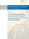 Buchcover Innovationskooperationen in der deutschen Wirtschaft