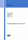 Buchcover Psychologiedidaktik und Evaluation XIV