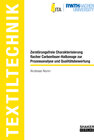 Buchcover Zerstörungsfreie Charakterisierung flacher Carbonfaser-Halbzeuge zur Prozessanalyse und Qualitätsbewertung