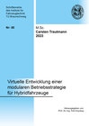 Buchcover Virtuelle Entwicklung einer modularen Betriebsstrategie für Hybridfahrzeuge