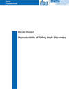 Buchcover Reproducibility of Falling Body Viscometry