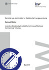 Buchcover Inductive Electrically Excited Synchronous Machines for Electrical Vehicles