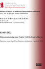 Buchcover ESAPI 2023 – Diskussionsbeiträge zum Projekt TAHAI (TrustAdHocAI)