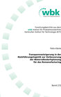 Buchcover Transparenzsteigerung in der Rückführungslogistik zur Verbesserung der Materialbedarfsplanung für das Remanufacturing
