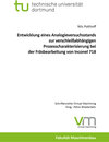 Buchcover Entwicklung eines Analogieversuchsstands zur verschleißabhängigen Prozesscharakterisierung bei der Fräsbearbeitung von I