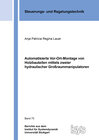 Buchcover Automatisierte Vor-Ort-Montage von Holzbauteilen mittels zweier hydraulischer Großraummanipulatoren