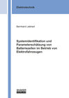 Buchcover Systemidentifikation und Parameterschätzung von Batteriezellen im Betrieb von Elektrofahrzeugen