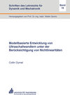 Buchcover Modellbasierte Entwicklung von Ultraschallwandlern unter der Berücksichtigung von Nichtlinearitäten