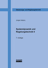 Buchcover Systemdynamik und Regelungstechnik II