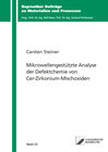 Buchcover Mikrowellengestützte Analyse der Defektchemie von Cer-Zirkonium-Mischoxiden