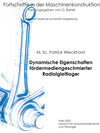 Buchcover Dynamische Eigenschaften fördermediengeschmierter Radialgleitlager