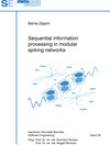 Buchcover Sequential information processing in modular spiking networks