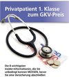 Buchcover Privatpatient 1 Klasse zum GKV-Preis