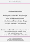 Buchcover Schriftenreihe des The Open Government Institute | TOGI der Zeppelin... / Smart Government – Intelligent vernetztes Regi