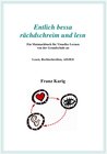Buchcover Visuelles Lernen / Handbuch "Entlich bessa rächdschreim und lesn"