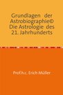 Buchcover Grundlagen   der Astrobiographie© - Arbeitsbuch