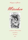 Buchcover Auszüge aus Grimms Märchen in altdeutscher "Sütterlin-Schrift"